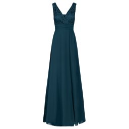 Kraimod Rochie de seară verde petrol