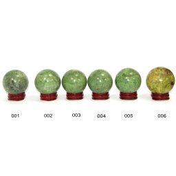 Sfera Opal Verde Mineral Natural 48-52 x 48-52 mm - 1 Buc