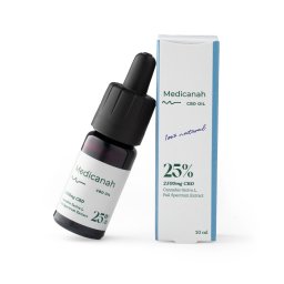 Pachet PROMO 3+1, Ulei CBD 25%, 2500mg, Full Spectrum, Premium, 10ml