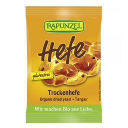 Drojdie uscata activa, fara gluten 9g Rapunzel