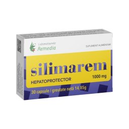 Silimarem 1000mg 30cps Laboratoarele Remedia