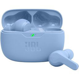 Casti audio in-ear JBL Wave Beam, True Wireless, Bluetooth, Deep Bass, Albastru