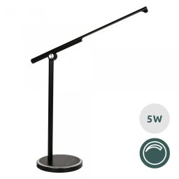 Lampa LED de masa Samus SLV430-400LM-5W-4000K+DIMMER+CCT, negru