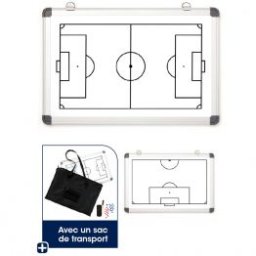 Tabla antrenor fotbal, magnetica, cu doua fete si magneti