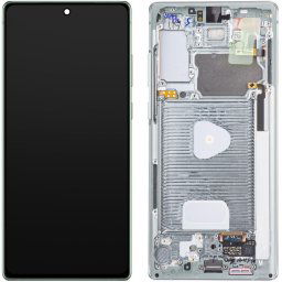 Piese si componente Display - Touchscreen Samsung Galaxy Note 20 N980 / Samsung Galaxy Note 20 5G N981, Cu Rama, Verde ( Mystic Green), Service Pack GH82-23495C