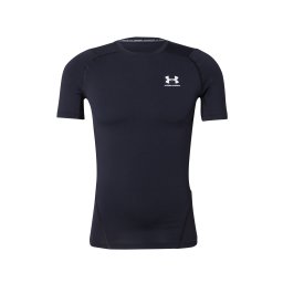 UNDER ARMOUR Tricou funcțional negru / alb
