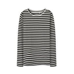 NAME IT Tricou 'Suraja' negru / alb