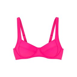 LASCANA Sutien costum de baie 'Lolo' roz neon