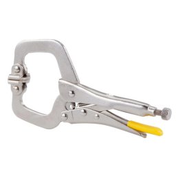 Stanley 0-84-816, cleste cu blocare cu varf de menghina, 185 mm