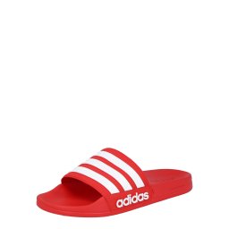 ADIDAS SPORTSWEAR Saboți 'Adilette' roșu / alb