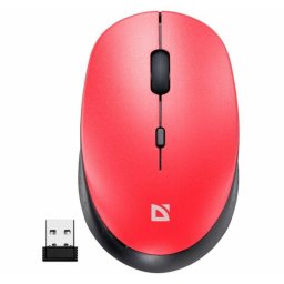Mouse Mouse fara fir, optic, silent click, AURIS MB-027, 800/1200/1600DPI Rosu