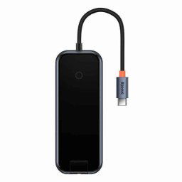 DOCKING STATION Baseus AcmeJoy- porturi USB: USB 3.0 x 2 + USB Type-C PD x 1- USB x 1- RJ-45 Gigabit x 1conectare prin USB Type