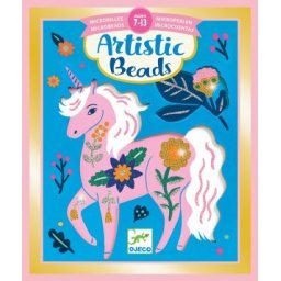 Set creativ cu margele, Animale si flori