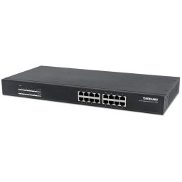 Switch Switch Intellinet Gigab it 16x 1000Mbps RJ45 Po