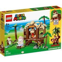 LEGO® Super Mario 71424 - Casa din copac a lui Donkey Kong (set de extindere)