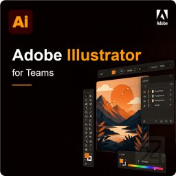 Adobe Illustrator for Teams 1 - 9 User