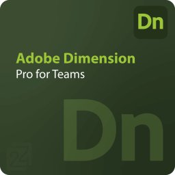 Adobe Dimension - Pro for Teams 1 - 9 User