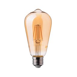 Bec LED FILAMENT ST64 E27/6W/230V 2200K