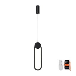 Lustră LED dimabilă pe cablu Immax NEO 07232L LITE OVALE LED/22W/230V Wi-Fi Tuya + telecomandă
