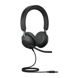 Casti Call Center Jabra Evolve2 40 SE, USB-A, stereo, microfon, Negru