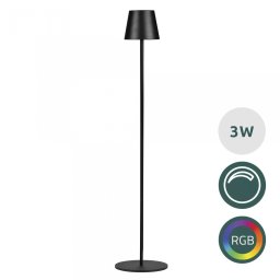 Lampa LED Samus SLL1200-300LM-3W-3000K+RGB+DIMMER, negru