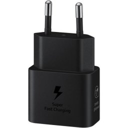 Incarcator retea Samsung EP-T2510NBEGEU, 25W, 3A, 1 X USB-C, Negru