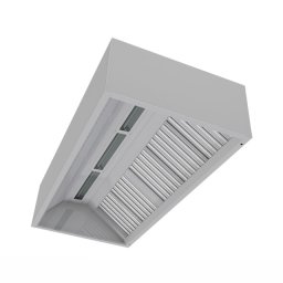 Hotă centrală cu inducție, fără motor 2800x1800x500 mm