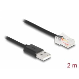 Cablu de comunicare USB 2.0-A la RJ50 pentru UPS 2m, Delock 67016