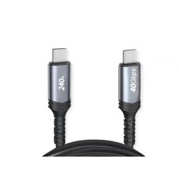 Cablu USB4 Gen3x2 240W T-T 0.8m, Value 11.99.9089