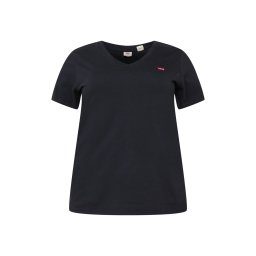 Levi's® Plus Tricou 'The Perfect V-Neck (Plus Size)' roșu / negru / alb