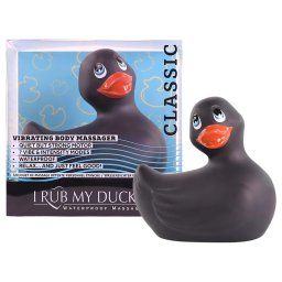 My Duckie 2.0 - rață vibrator pentru clitoris, impermeabilă (negru)