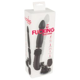 You2Toys - mașină de sex cu telecomandă - vibrator cu împingere, negru