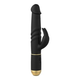 Dorcel Furious Rabbit 2.0 - vibrator cu braț clitoridian (negru)