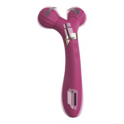 Love to Love Fireball - vibratoare și masaj 2in1 reîncărcabil (roșu)