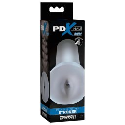 PDX Pump & Dump - masturbator realist tip posterior - material transparent