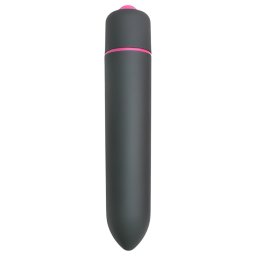 Easytoys - mini vibrator bullet rezistent la apă - negru