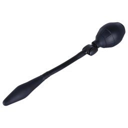 You2Toys - dildo anal pompatibil - silicon negru