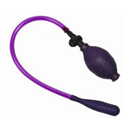 Bad Kitty - extender anal gonflabil din latex (mov)