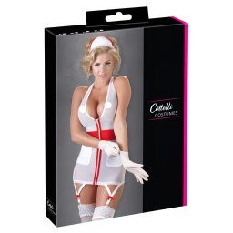 Cottelli - Rochie asistentă cu portjartier - XL