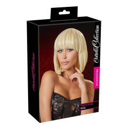 Cottelli - perucă bob medie cu breton - blond