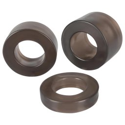 You2Toys - inel pentru penis și testicule - set extensie - silicon gri