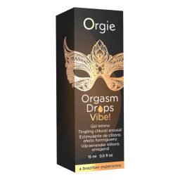 Orgie Orgasm Drops Vibe - gel intim vibrat pentru femei (15ml)