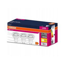 SET 3x bec LED PAR16 GU10/2,8W/230V 2700K 60° Osram