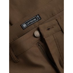 Ombre Men's REGULAR fabric pants with cargo pockets - olive