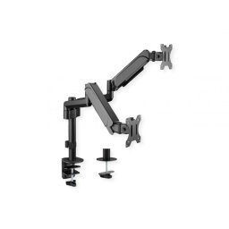 Suport pentru 2 x monitor 17"-32" max. 18kg prindere masa, Value 17.99.1182