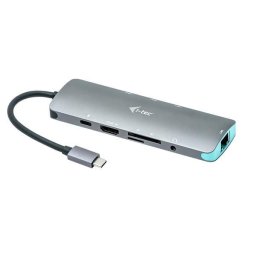 Docking Station iTec, Nano HDMI, LAN, USB, PD, Gri