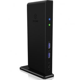 Docking Station Raidsonic Icy Box IB-DK2251AC, Negru