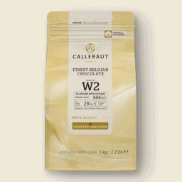 Ciocolata Alba 28%, Reteta W2, 1 Kg, Callebaut