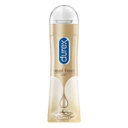 Durex Real Feel - lubrifiant pe bază de silicon (50ml)