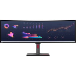 Monitor LED ThinkVision P49w-30 49inch 5120x1440 4ms Black